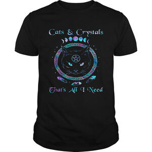 Cats And Crystals Thats All I Need Shirt